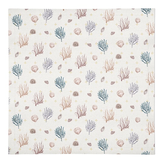 Multi Shell Coral Plus Cotton Twill Napkin